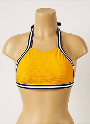 Haut de maillot de bain stretch brassieres jaune BANANA MOON femme