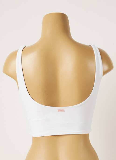 Haut de maillot de bain blanc BANANA MOON pour femme