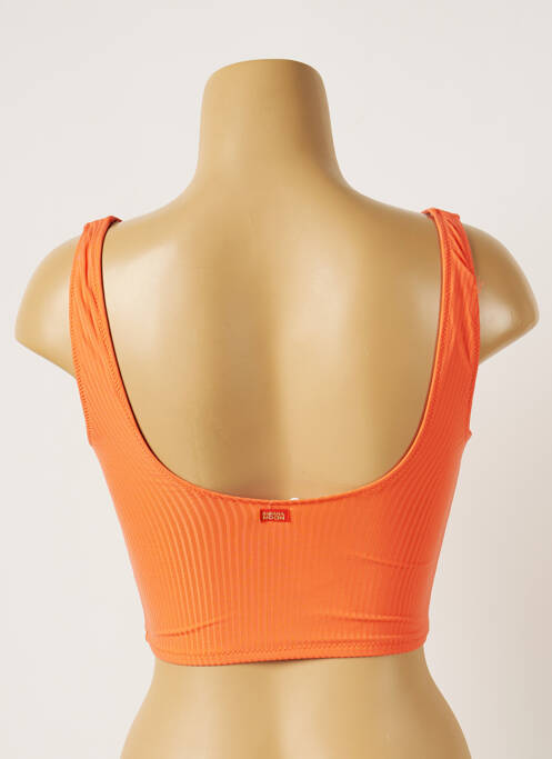 Haut de maillot de bain orange BANANA MOON pour femme