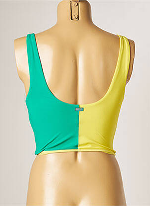 Top de bain imprimé fantaisie vert BANANA MOON femme