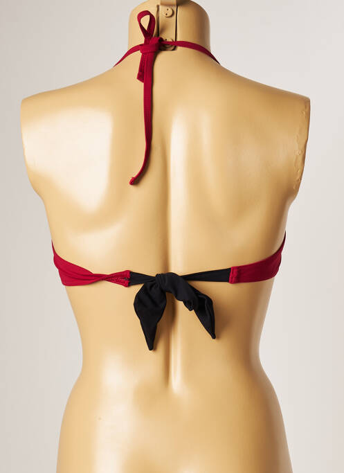 Haut de maillot de bain rouge BANANA MOON pour femme