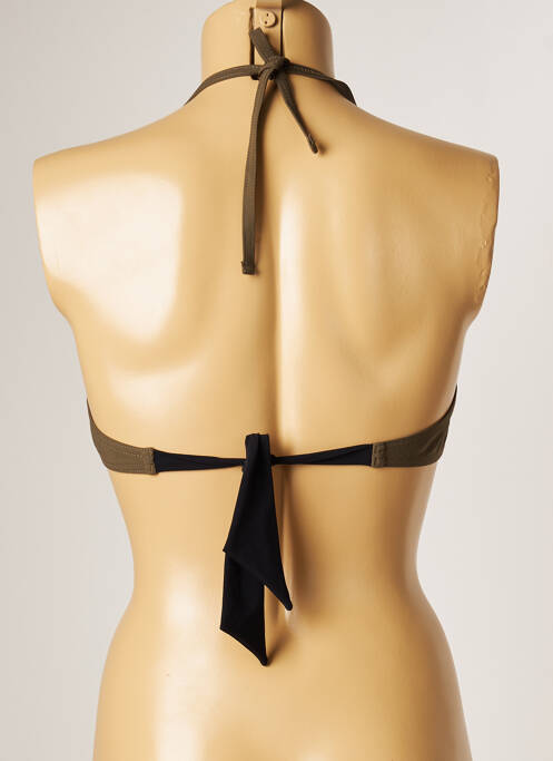 Haut de maillot de bain vert BANANA MOON pour femme