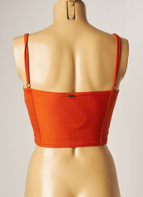Top de bain orange BANANA MOON pour femme