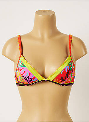 Haut de maillot de bain haut soutien-gorge moulé haut soutien-gorge moulé orange BANANA MOON femme