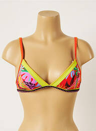 Haut de maillot de bain haut soutien-gorge moulé haut soutien-gorge moulé orange BANANA MOON femme