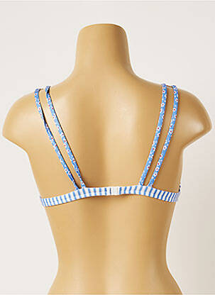 Haut de maillot de bain haut soutien-gorge moulé haut soutien-gorge moulé bleu BANANA MOON femme