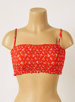 Haut de maillot de bain stretch brassieres rouge BANANA MOON femme