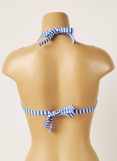 Haut de maillot de bain bleu BANANA MOON pour femme