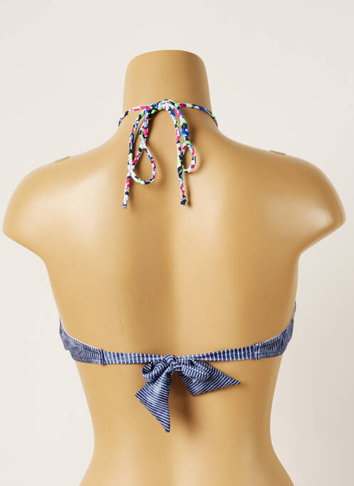 Haut de maillot de bain bleu BANANA MOON femme