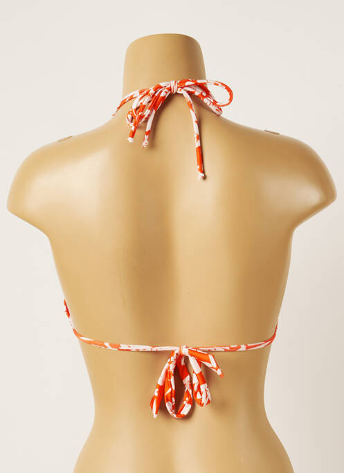 Haut de maillot de bain orange BANANA MOON pour femme