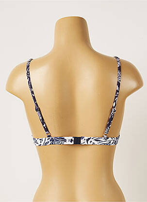Haut de maillot de bain haut soutien-gorge moulé haut soutien-gorge moulé bleu BANANA MOON femme