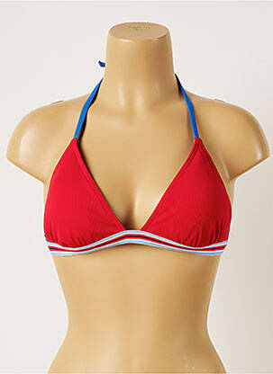 Haut de maillot de bain haut soutien-gorge moulé haut soutien-gorge moulé rouge BANANA MOON femme