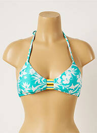Haut de maillot de bain haut soutien-gorge moulé haut soutien-gorge moulé bleu BANANA MOON femme