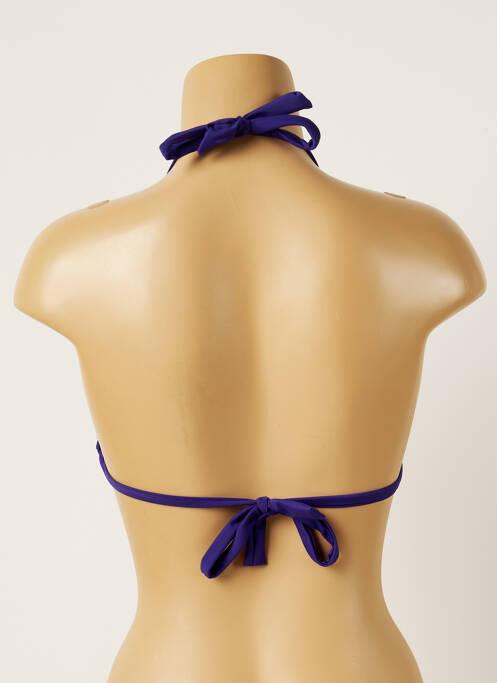 Haut de maillot de bain bleu BANANA MOON pour femme