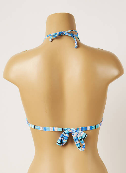 Haut de maillot de bain bleu BANANA MOON pour femme