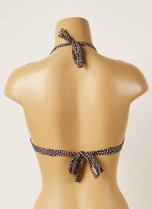 Haut de maillot de bain marron BANANA MOON pour femme