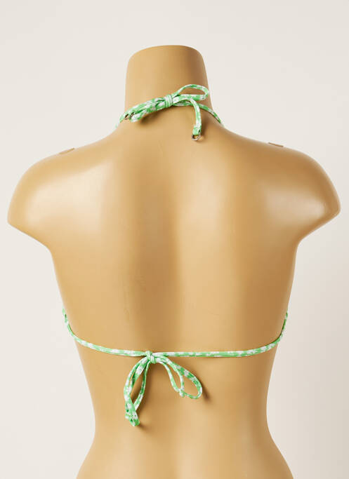 Haut de maillot de bain vert BANANA MOON pour femme