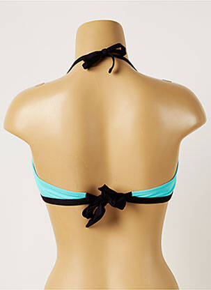 Haut de maillot de bain stretch haut soutien-gorge balconnet bleu BANANA MOON femme