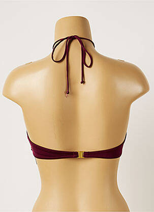 Haut de maillot de bain stretch haut soutien-gorge balconnet violet BANANA MOON femme