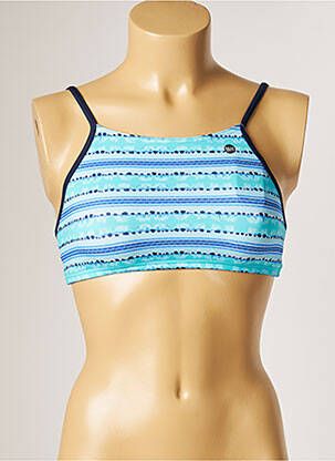 Haut de maillot de bain stretch bralettes bleu BANANA MOON femme