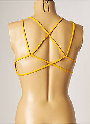 Haut de maillot de bain stretch bralettes jaune BANANA MOON femme