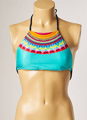 Haut de maillot de bain stretch bralettes bleu BANANA MOON femme