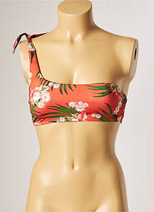 Haut de maillot de bain stretch haut soutien-gorge avec mousse de rembourrage amovible rose BANANA MOON femme