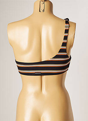 Haut de maillot de bain stretch haut soutien-gorge avec mousse de rembourrage amovible noir BANANA MOON femme