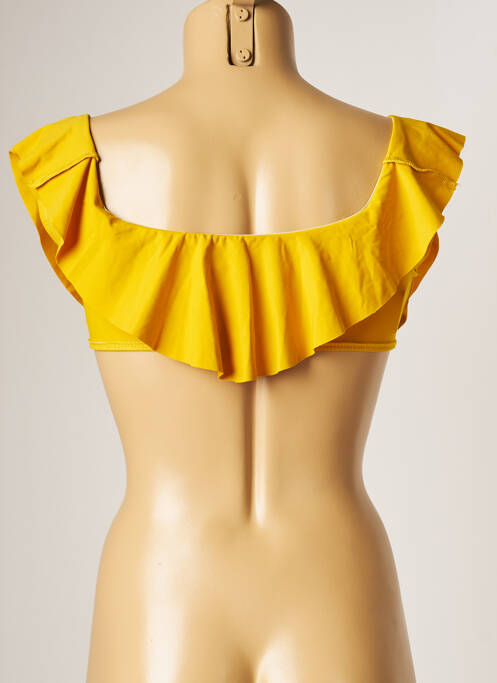 Haut de maillot de bain jaune BANANA MOON pour femme