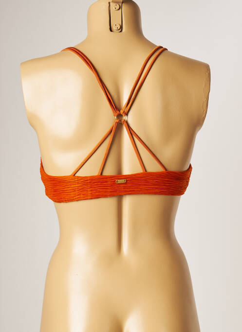 Haut de maillot de bain orange BANANA MOON femme