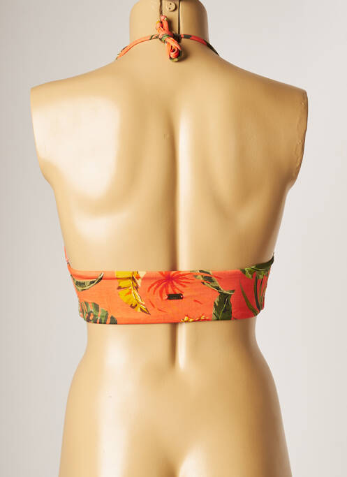 Haut de maillot de bain orange BANANA MOON pour femme