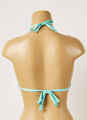 Haut de maillot de bain stretch haut soutien-gorge push-up bleu BANANA MOON femme