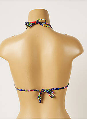 Haut de maillot de bain stretch haut triangles bleu BANANA MOON femme