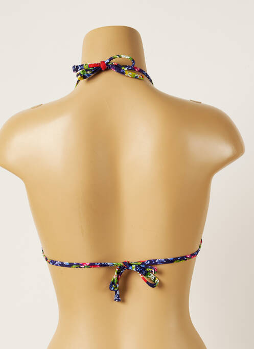 Haut de maillot de bain bleu BANANA MOON pour femme