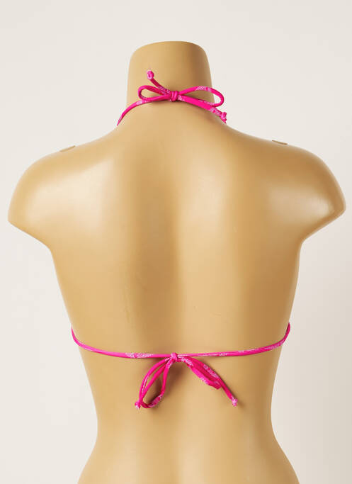 Haut de maillot de bain rose BANANA MOON pour femme