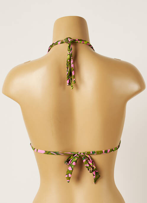 Haut de maillot de bain vert BANANA MOON pour femme