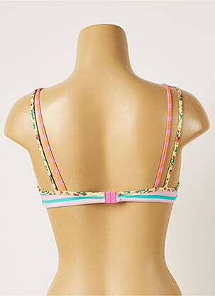 Haut de maillot de bain stretch haut triangles vert BANANA MOON femme