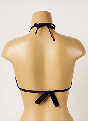 Haut de maillot de bain stretch haut triangles bleu BANANA MOON femme