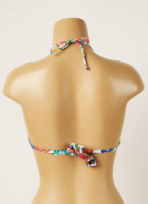 Haut de maillot de bain blanc BANANA MOON pour femme