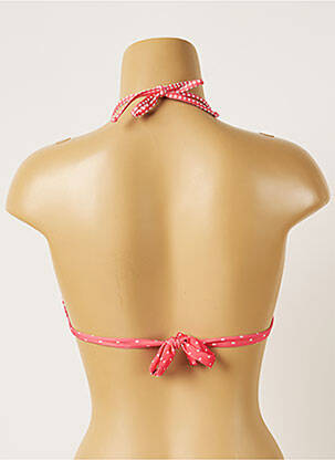 Haut de maillot de bain stretch haut triangles rose BANANA MOON femme