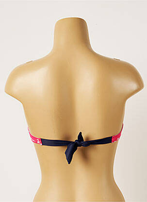Haut de maillot de bain stretch haut bandeau rose BANANA MOON femme
