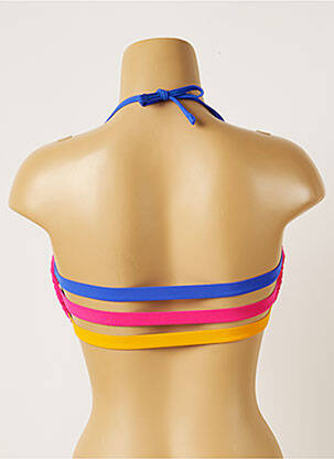 Haut de maillot de bain stretch haut bandeau rose BANANA MOON femme