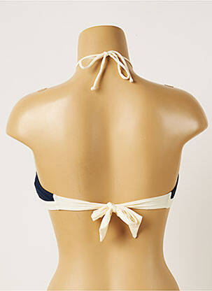 Haut de maillot de bain stretch haut bandeau bleu BANANA MOON femme