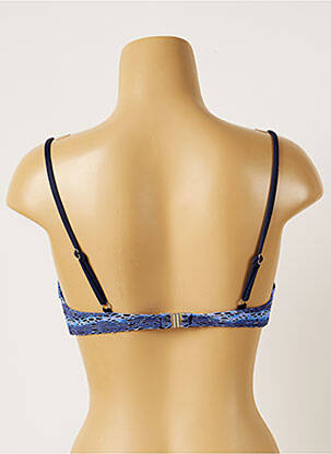 Haut de maillot de bain stretch haut triangles bleu BANANA MOON femme
