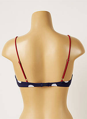 Haut de maillot de bain stretch haut triangles bleu BANANA MOON femme