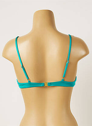 Haut de maillot de bain stretch haut triangles bleu BANANA MOON femme