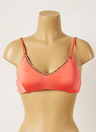 Haut de maillot de bain stretch haut triangles rose BANANA MOON femme