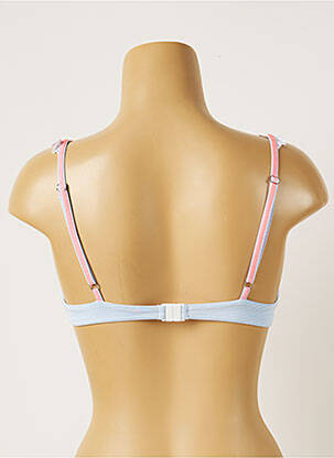Haut de maillot de bain stretch haut triangles bleu BANANA MOON femme