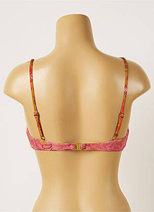 Haut de maillot de bain stretch haut triangles rose BANANA MOON femme