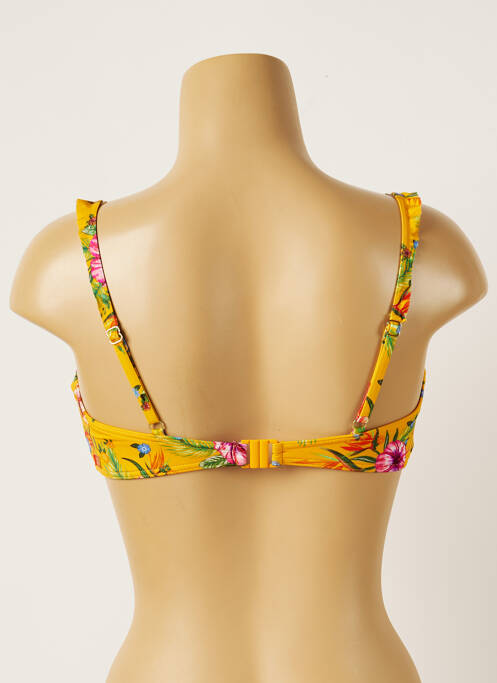 Haut de maillot de bain jaune BANANA MOON pour femme